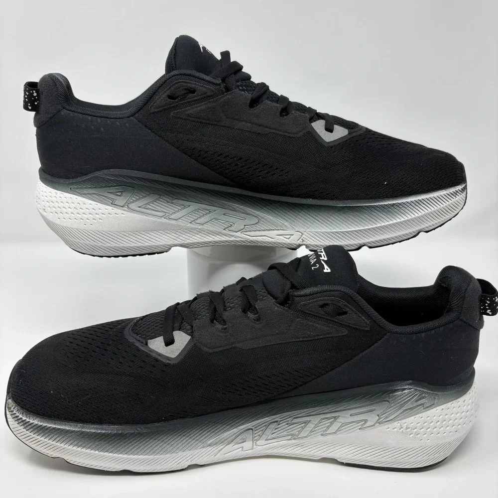 Altra FWD‎ VIA 2 Size 10 Men's Running Shoes Black White AL0A85SR010